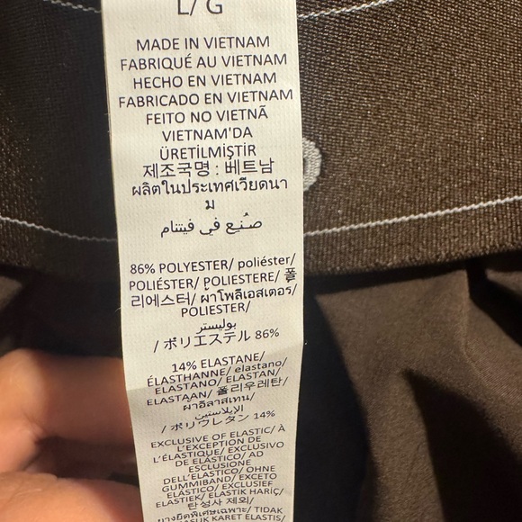 ALO Yoga Brown Suit Up Trousers - Picture 5 of 6